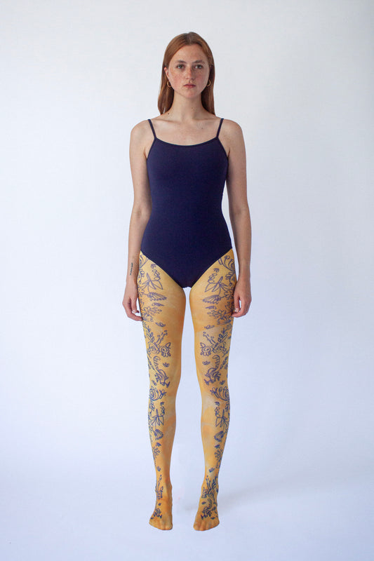 Floral Tights